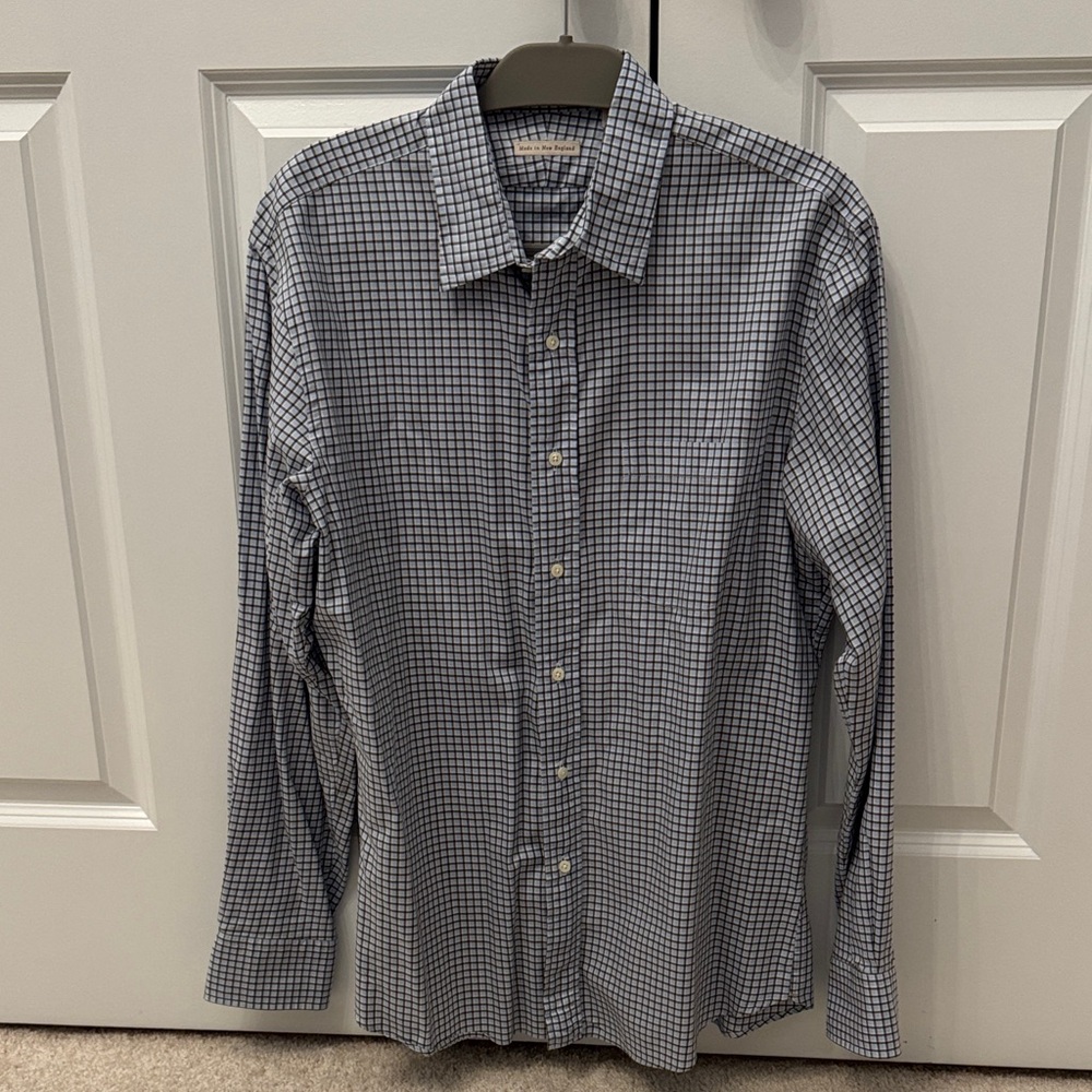 Classic Checkered Button-Down Shirt